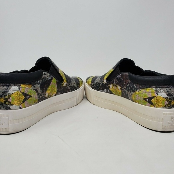 Ash Karma Leather Slip-on Shoes Sneakers Platforms - Picture 6 of 11